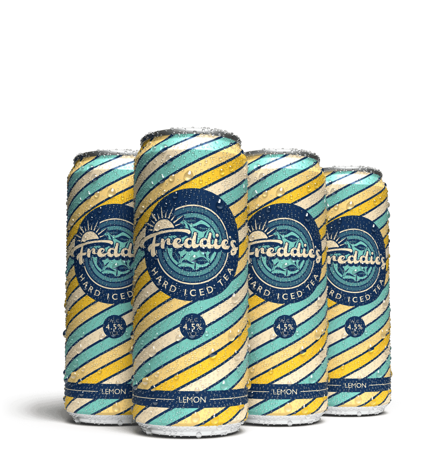 6x Pack of Freddie's Lemon Hard Iced Tea