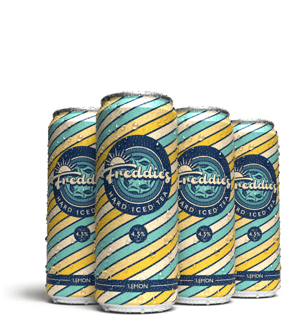 6x Freddie's Lemon Hard Iced Tea