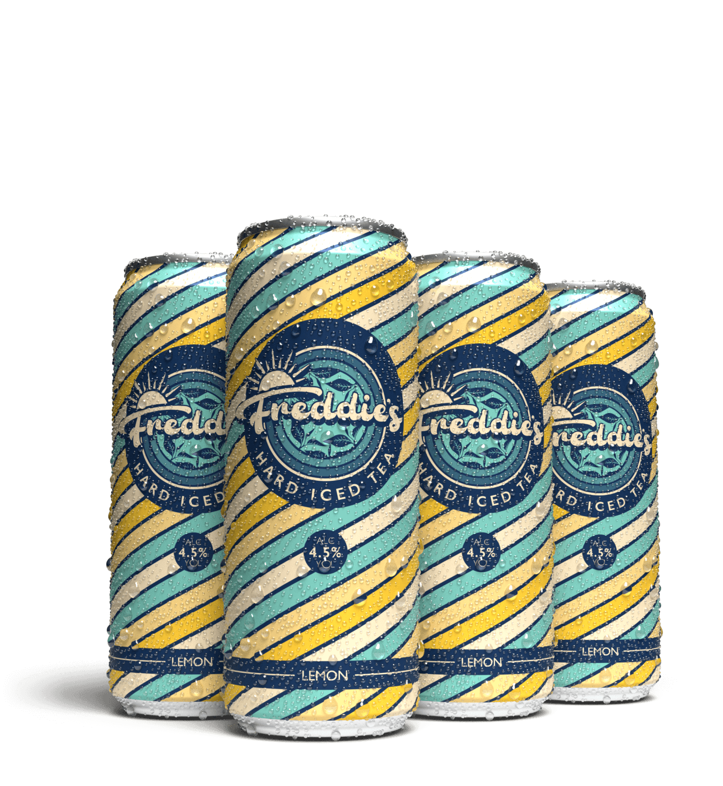 6x Freddie's Lemon Hard Iced Tea