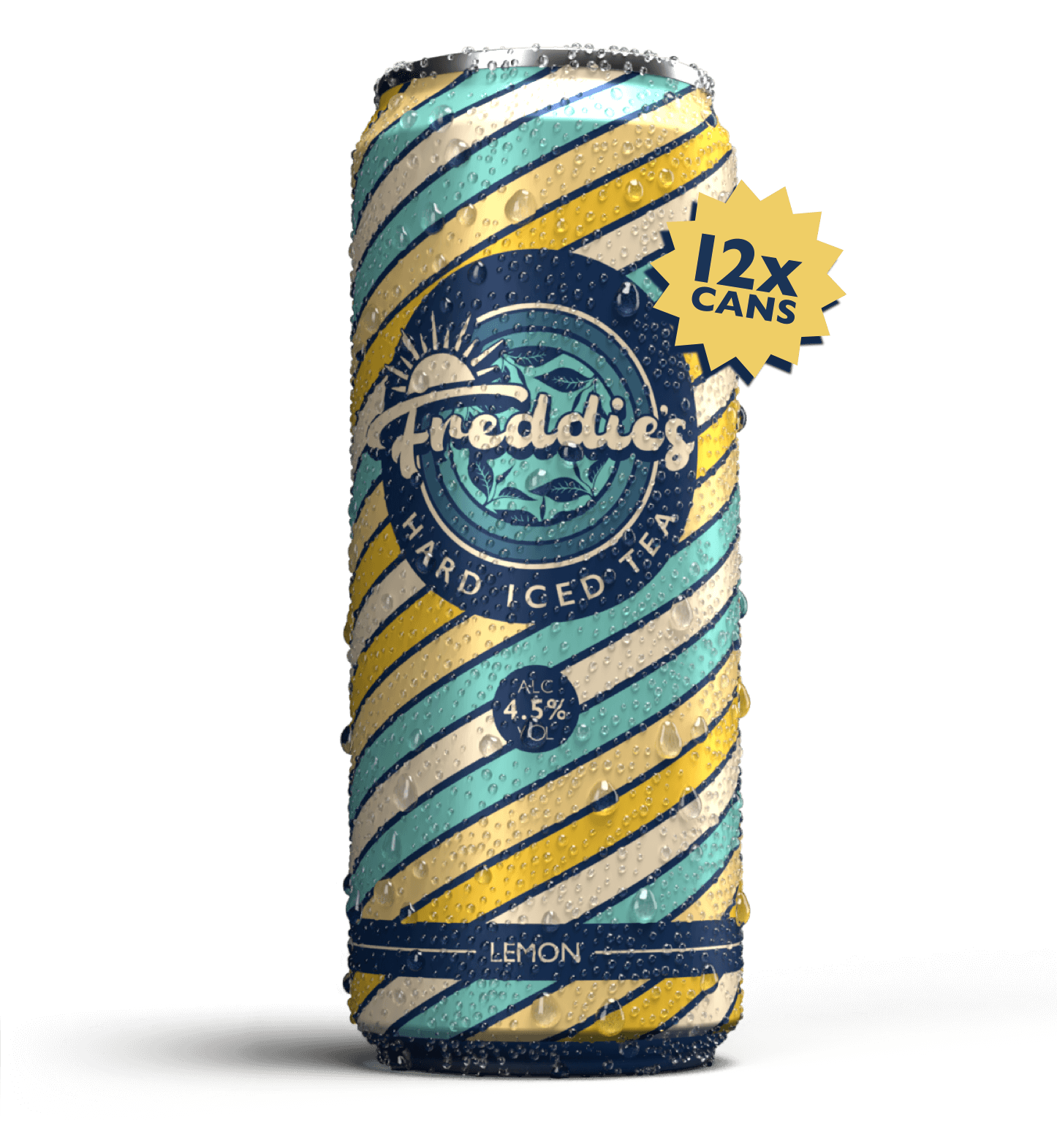 12x Freddie's Lemon Hard Iced Tea