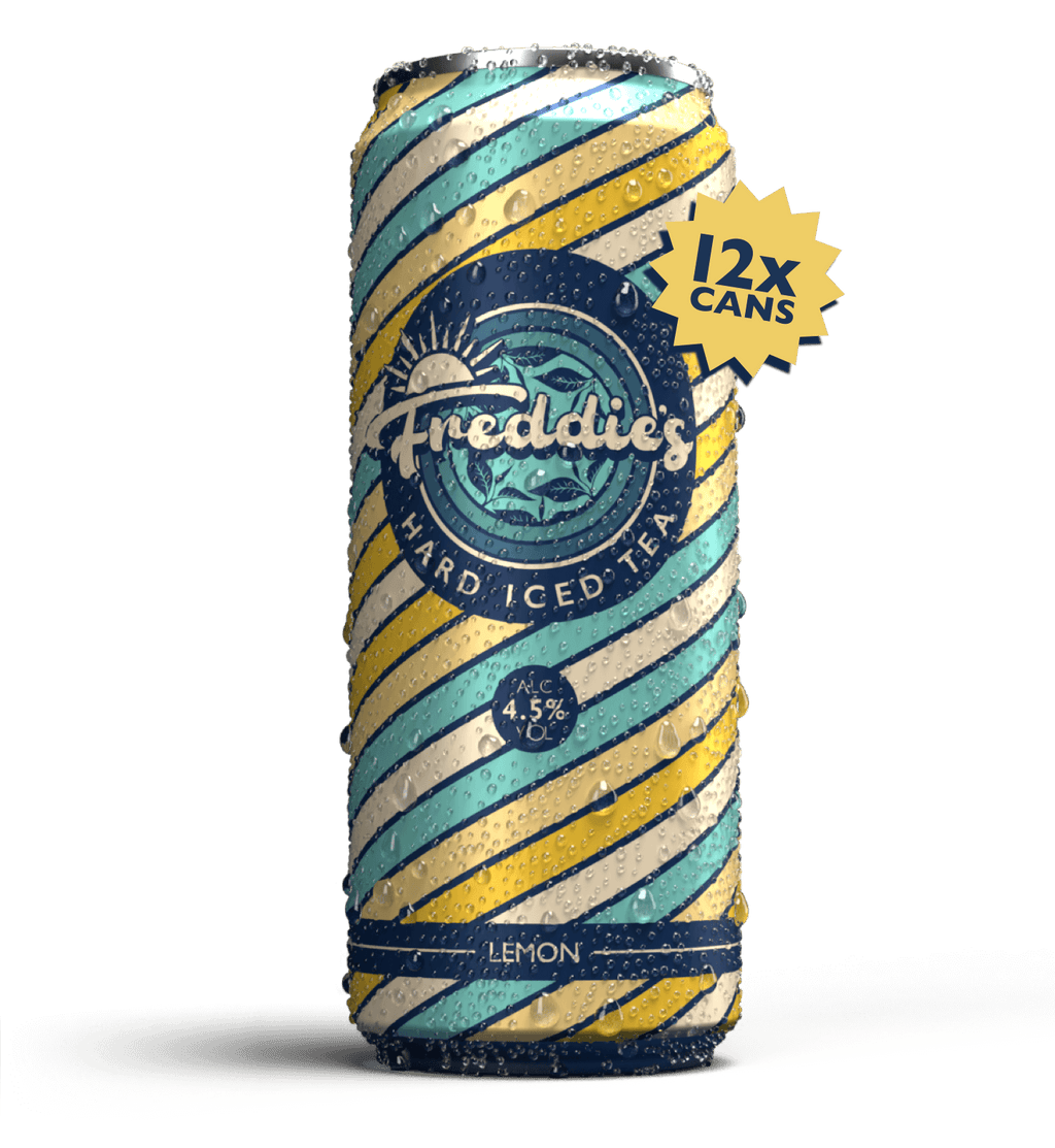 6x Freddie's Lemon Hard Iced Tea
