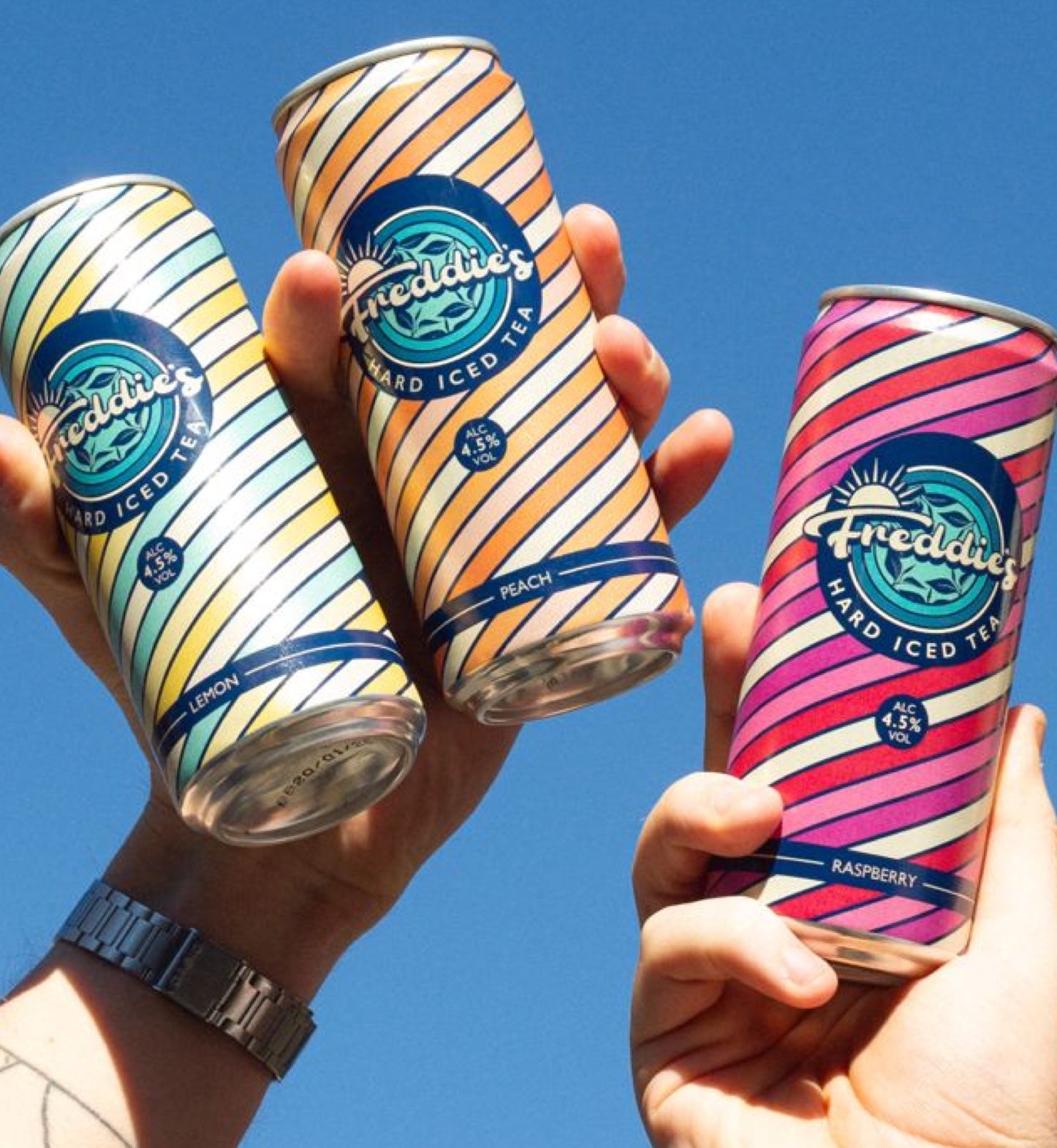 Mixed 12x Freddie's Hard Iced Tea